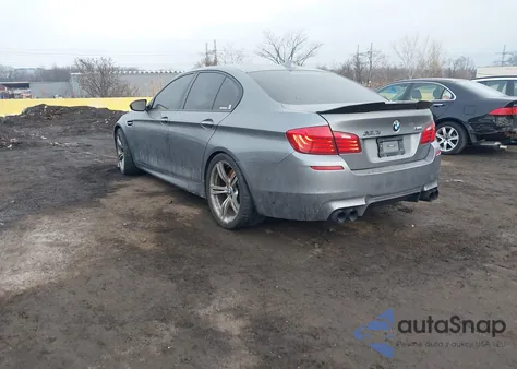 2014 BMW M5 from USA, damaged, VIN WBSFV9C57ED594084